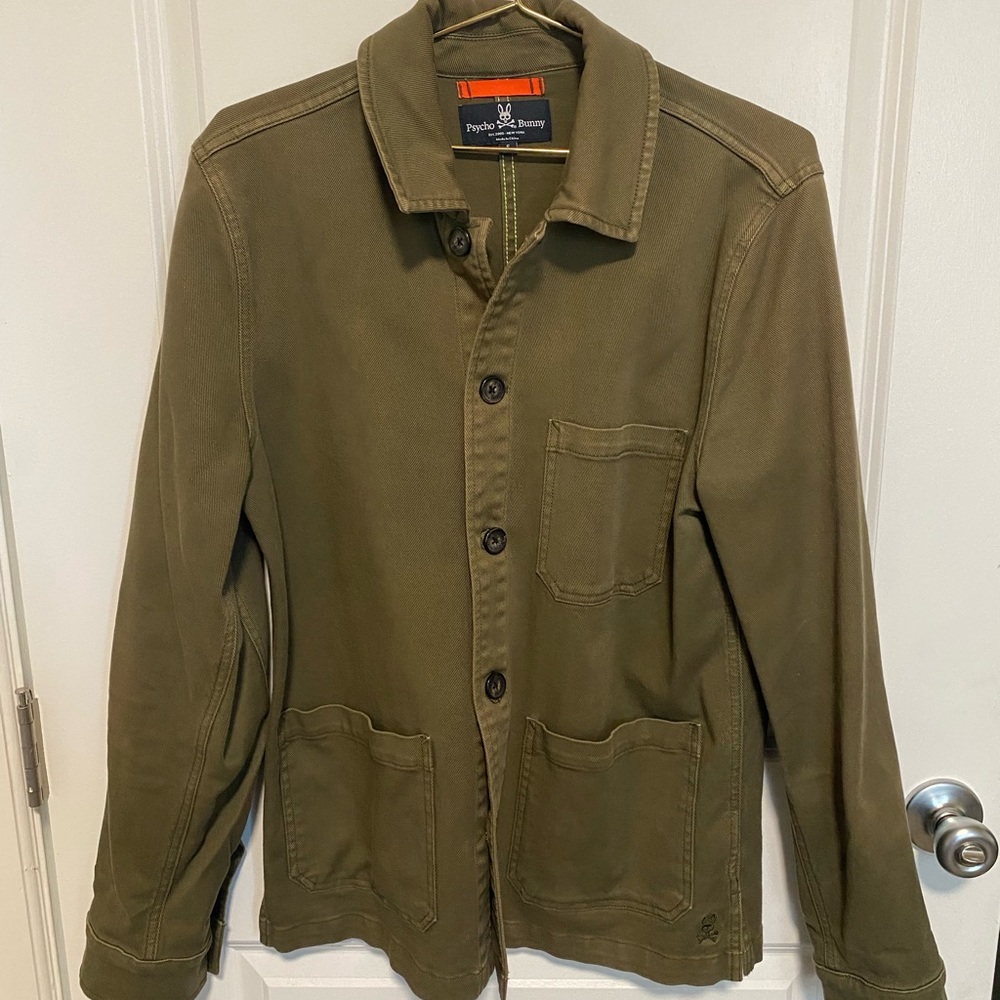 Psycho Bunny Olive Jacket
